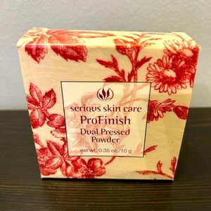 Serious skin care pro finish. Dual pressed powder. Sealed and unopened.